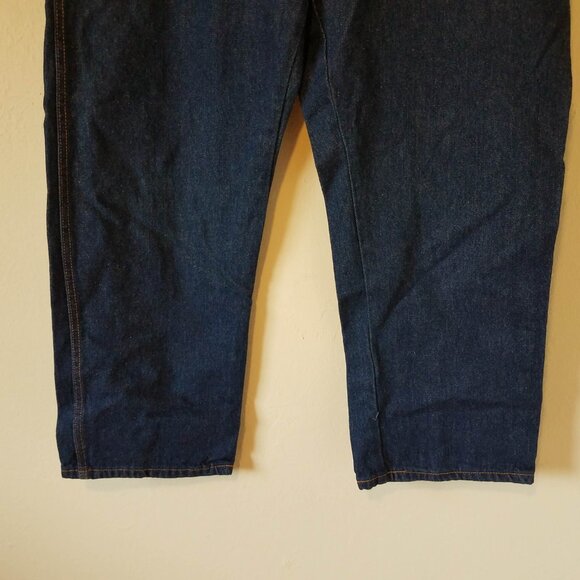 Dickies Industrial Jeans Men's 44x30 Relaxed Fit Rinsed Indigo Blue CR393RNB NWT - Picture 2 of 8
